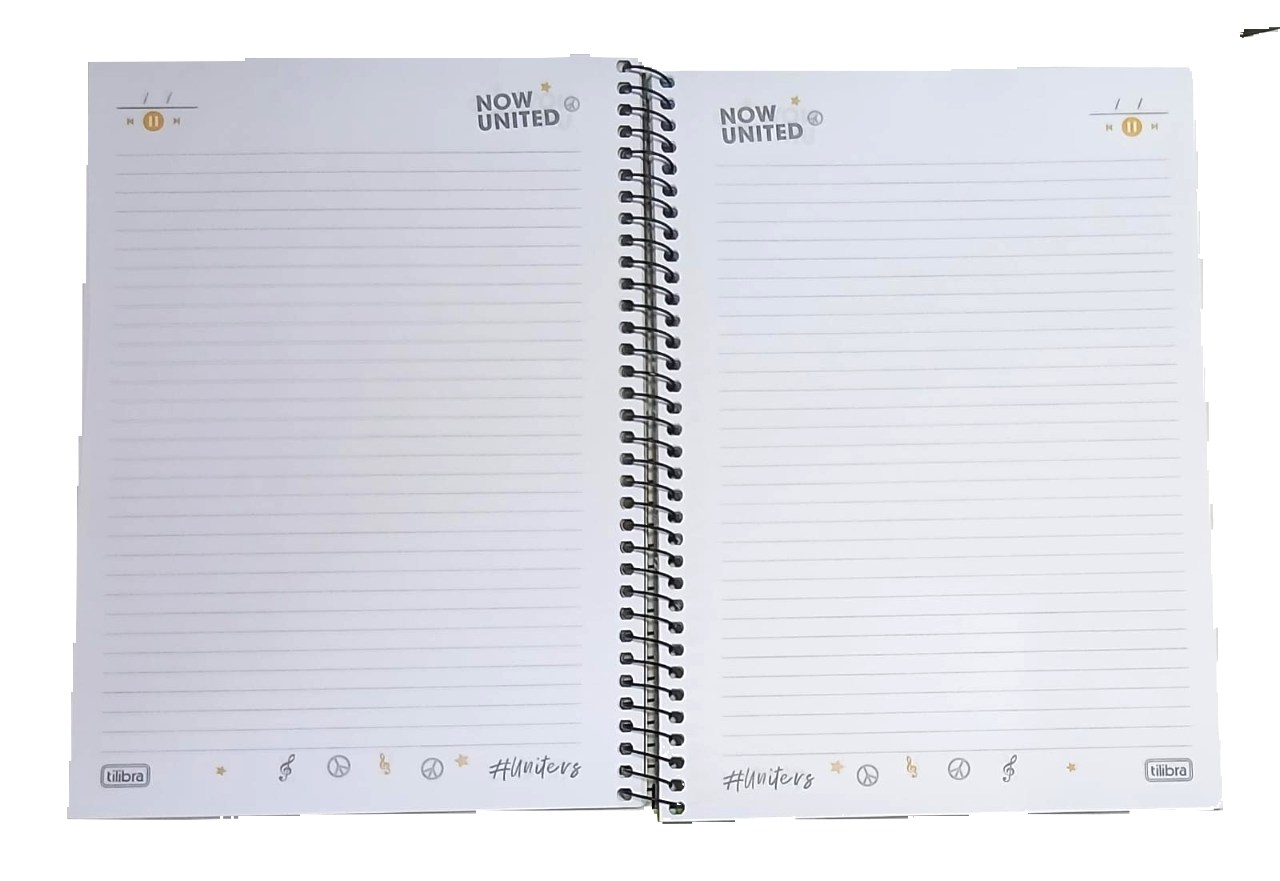 CADERNO C.D. 1X1 NOW UNITED